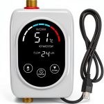 Tankless Water Heater Electric DOYXC 3000W Under-Sink Mini Portable-0