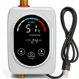 Tankless Water Heater Electric DOYXC 3000W Under-Sink Mini Portable-0