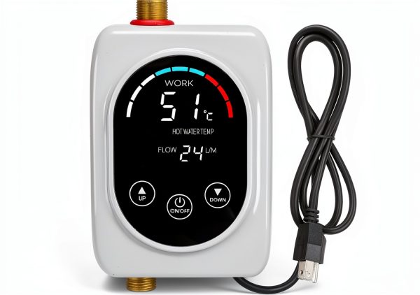 Tankless Water Heater Electric DOYXC 3000W Under-Sink Mini Portable-0