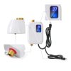 Tankless Water Heater Electric 110V 3000W Under‑Sink xwdzswgs White-6