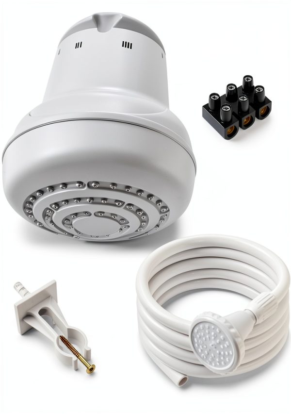 Electric shower FAME SUPERDUCHA QUATTRO 110V 4-Temp Tankless Heater-1