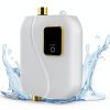 Tankless Water Heater Electric 110V 3000W Under‑Sink xwdzswgs White-5