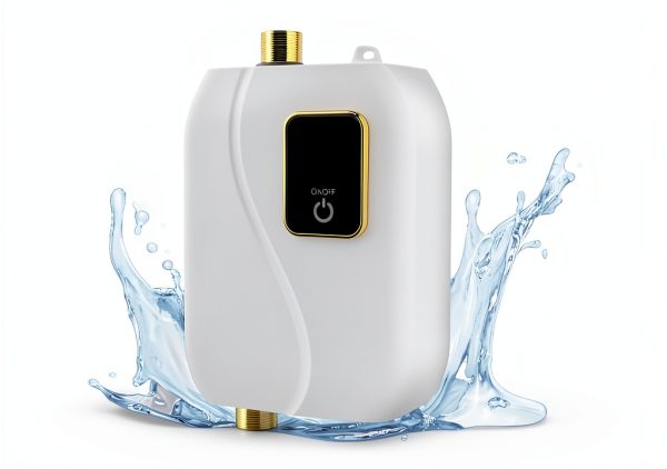 Tankless Water Heater Electric 110V 3000W Under‑Sink xwdzswgs White-5