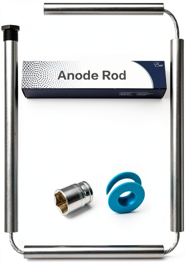 44" Aluminum Zinc Anode Rod Eau Water Heater Replacement-0