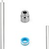 44" Flexible Magnesium Anode Rod for Heaters – yrjns Kit with Hex Tool-6