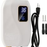 Tankless Water Heater Electric 3000W xwdzswgs Under‑Sink White Compact-0