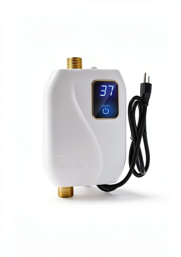 Tankless Water Heater Electric 3000W xwdzswgs Under‑Sink White Compact-6