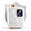 Tankless Water Heater Electric 3000W xwdzswgs Under‑Sink White Compact-3
