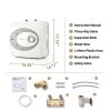 Electric Tank Water Heater Feelrogast 8 Gallon Under Sink Instant-4